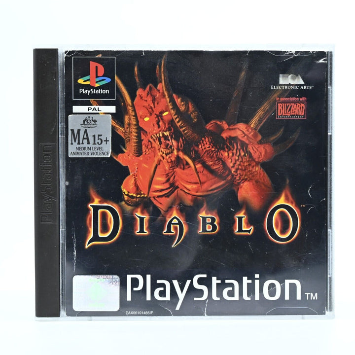 Diablo - Sony Playstation 1 / PS1 Game + Manual - PAL - MINT DISC!