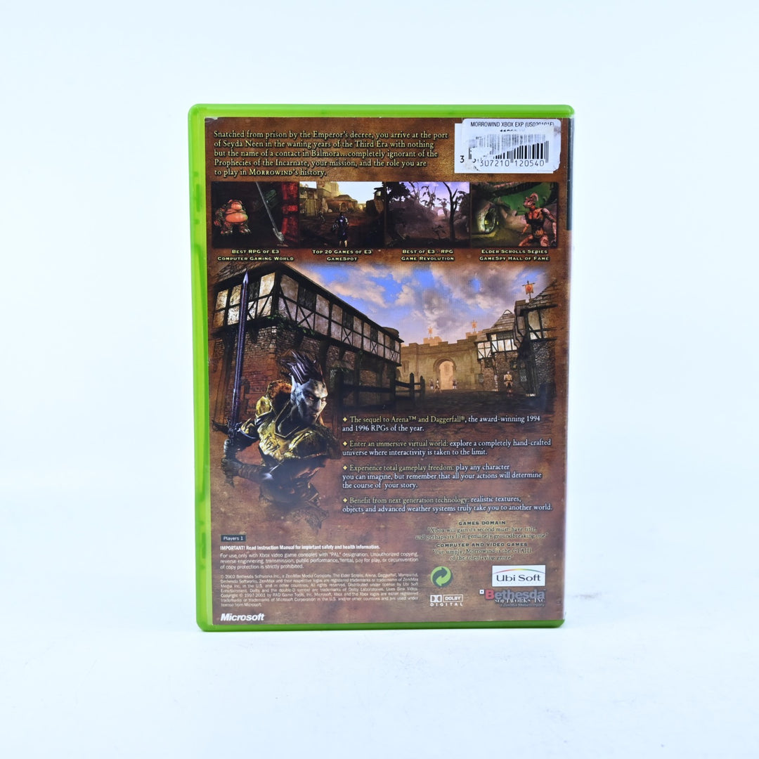 The Elder Scrolls III: Morrowind - Original Xbox Game + Manual - REGION FREE