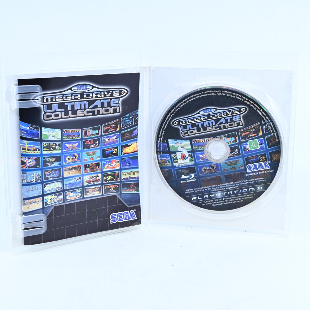SEGA Mega Drive: Ultimate Collection - Sony Playstation 3 / PS3 Game + Manual
