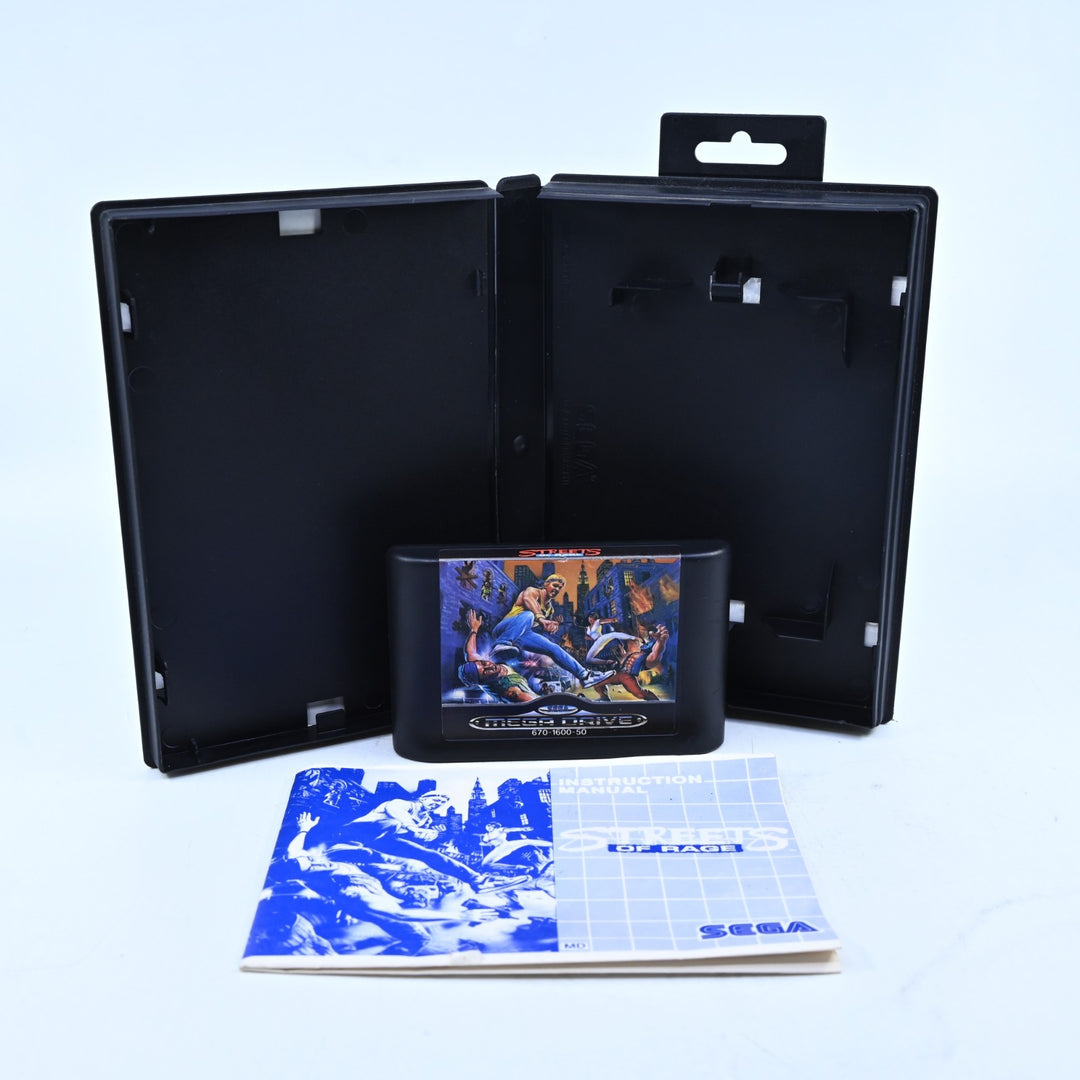 Streets of Rage - Sega Mega Drive Game + Manual - PAL - FREE POST!