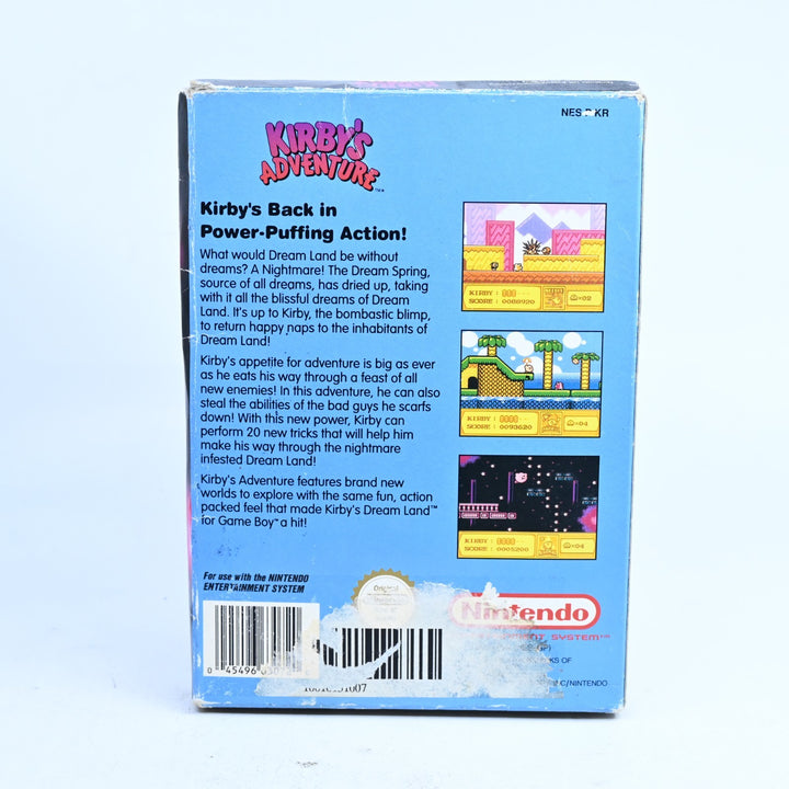 Kirby's Adventure - Nintendo Entertainment System / NES Boxed Game - PAL