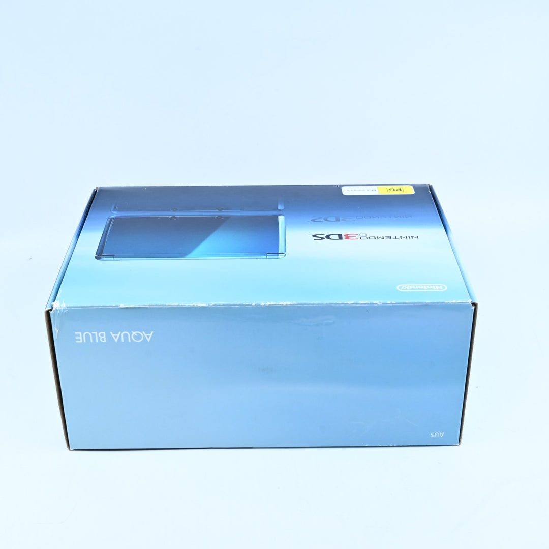 Aqua Blue - Nintendo 3DS Boxed Console - CTR-001 - PAL - FREE POST!