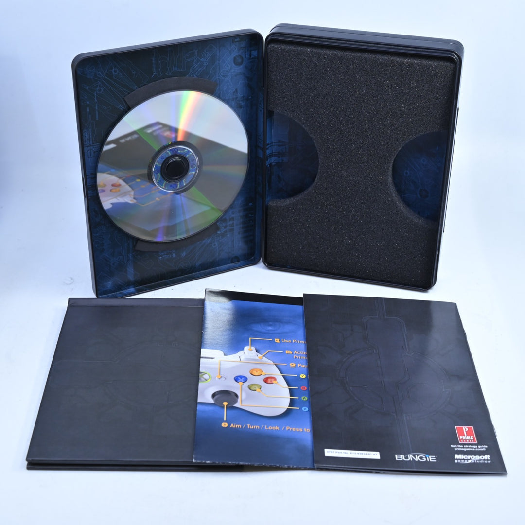 Halo 3 - Limited Edition Steelbook with Slip - Xbox 360 Game + Manual - PAL