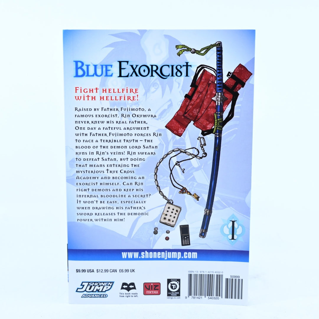 Blue Exorcist - Volume 1 - Kazue Kaito - Viz Media - Manga