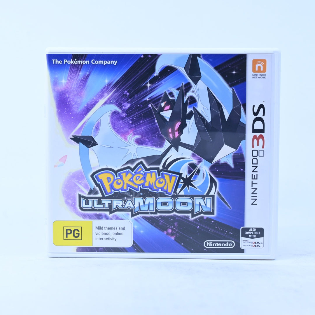 Pokemon Ultra Moon - Nintendo 3DS Game - PAL + Manual - FREE POST!