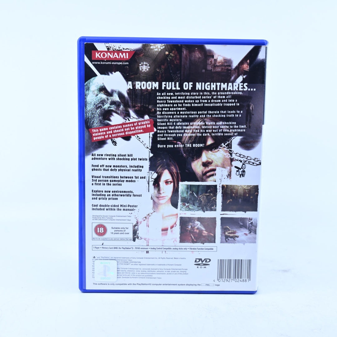 Silent Hill 4: The Room - Sony Playstation 2 / PS2 Game + Manual - PAL MINT DISC