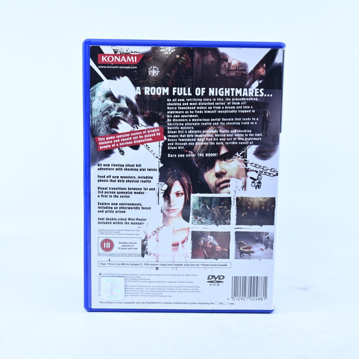 Silent Hill 4: The Room - Sony Playstation 2 / PS2 Game + Manual - PAL MINT DISC