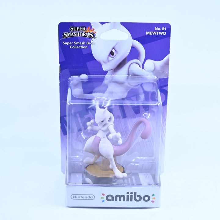 SEALED! Mewtwo Amiibo No. 51 - Super Smash Bros. Collection - Toy