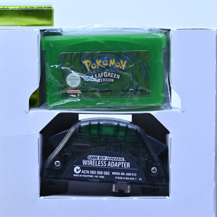 Pokemon LeafGreen Version - Nintendo Gameboy Advance / GBA Boxed Game - AUS PAL
