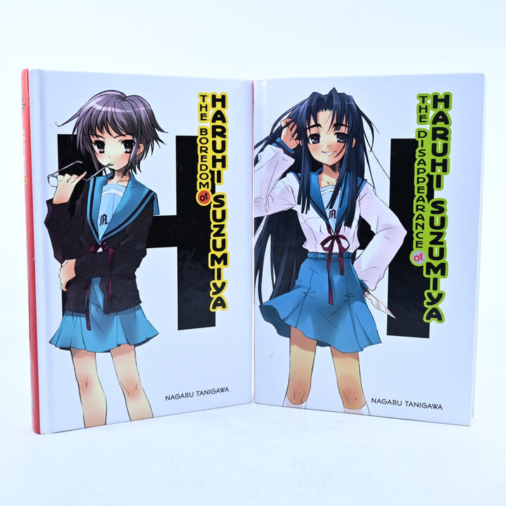 The Melancholy of Haruhi Suzumiya - Hard Cover Light Novel Vols 1-6 - Manga