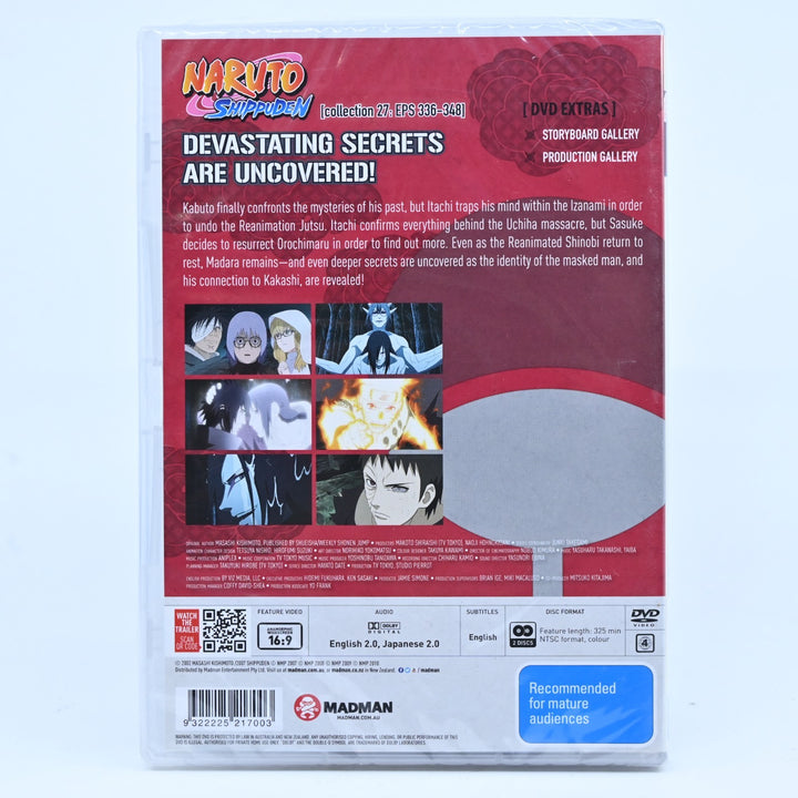 SEALED! Naruto Shippuden - Collection 27 - Region  4 - Anime DVD