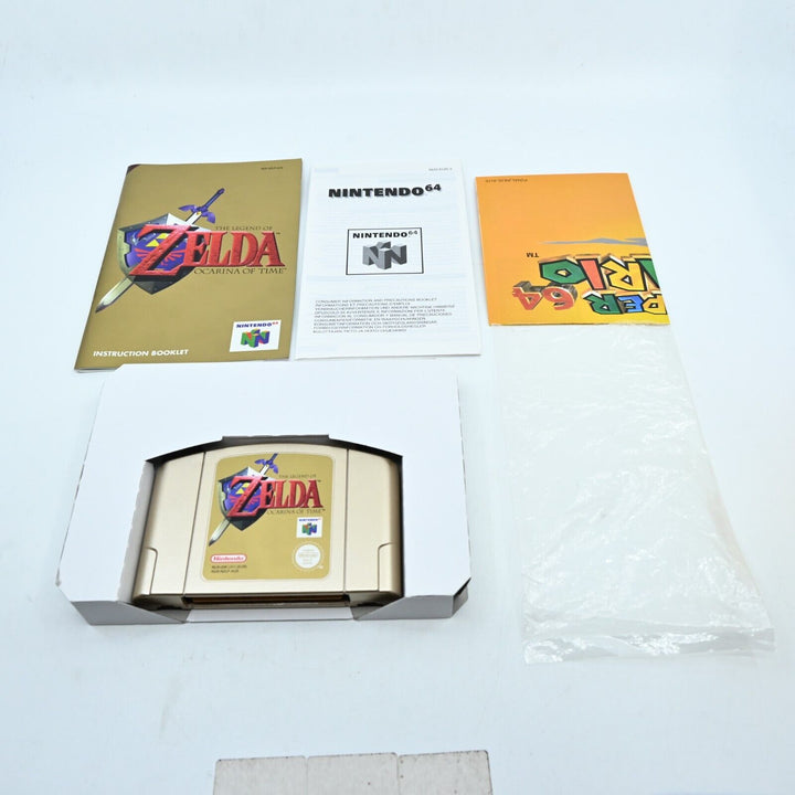 AS NEW! The Legend of Zelda: Ocarina of Time - N64/ Nintendo 64 Boxed Game - PAL