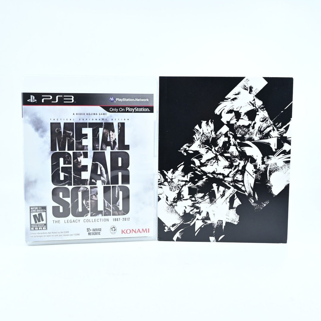 Metal Gear Solid: Legacy Collection 1987 to 2012 + Slip + Book - Sony PS3 Game