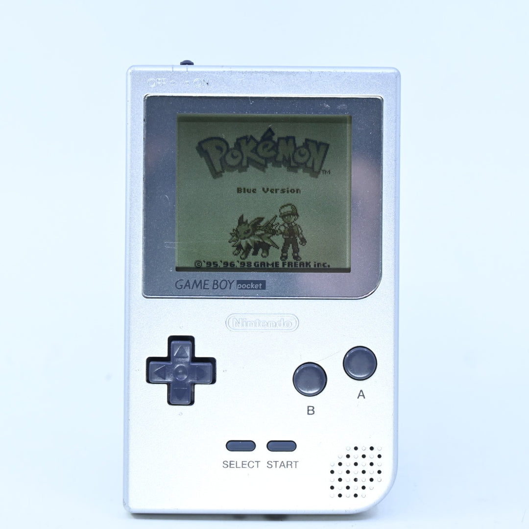 Silver Nintendo Gameboy Pocket Console - MGB-001 - FREE POST!