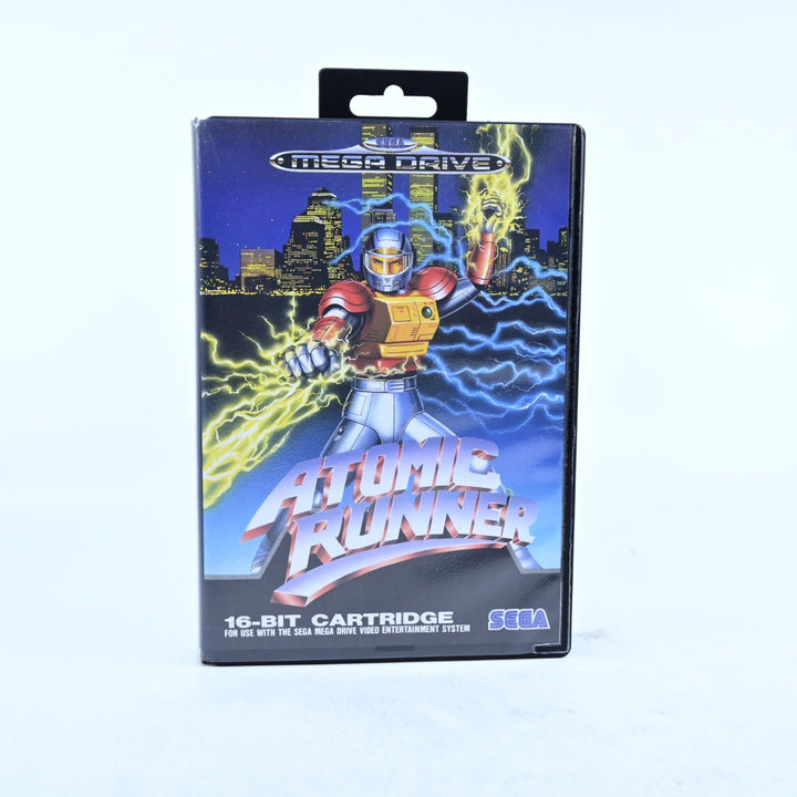Atomic Runner - Sega Mega Drive Game - No Manual - PAL - FREE POST!