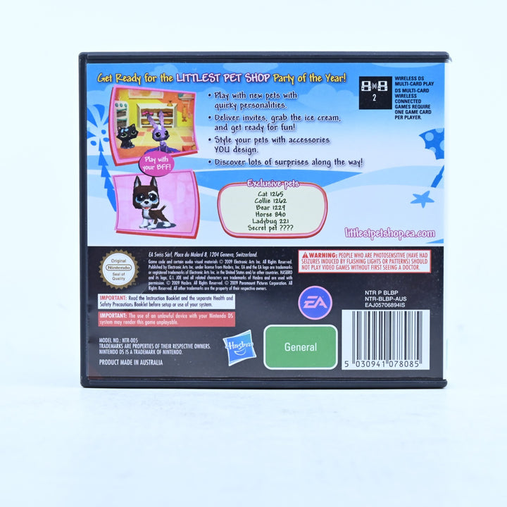 Littlest Pet Shop Friends Beach - Nintendo DS Game - PAL + Manual - FREE POST!