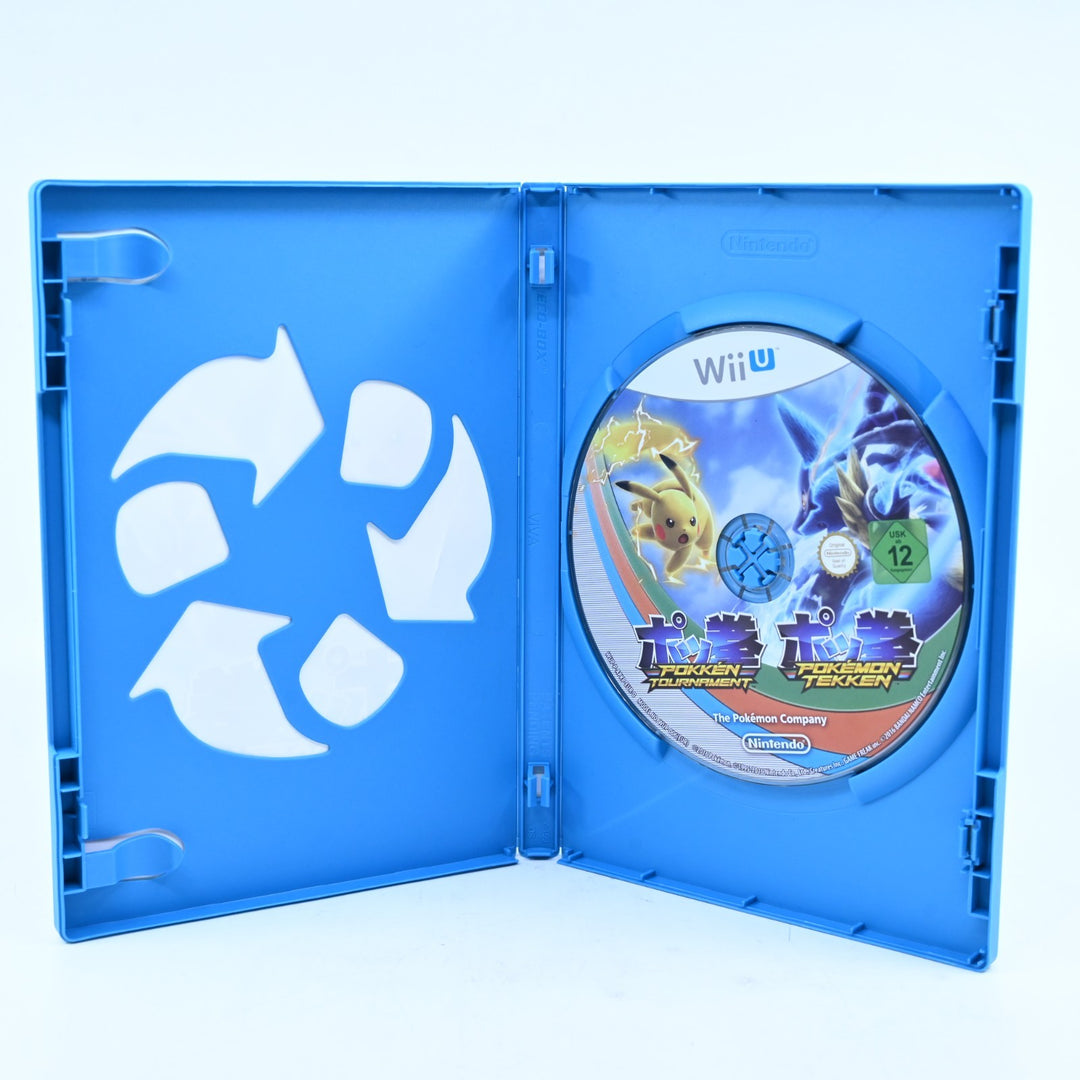 Pokken Tournament - No Amiibo Card - Nintendo Wii U Game - PAL - FREE POST!