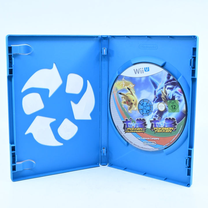Pokken Tournament - No Amiibo Card - Nintendo Wii U Game - PAL - FREE POST!