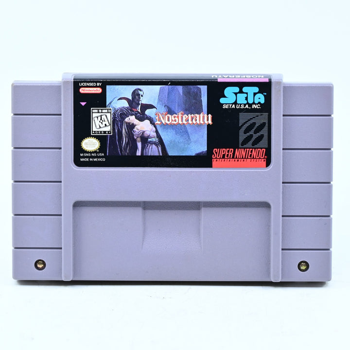 Nosferatu - Super Nintendo / SNES Game - NTSC-U - FREE POST!