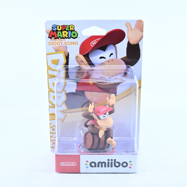 SEALED! Diddy Kong Amiibo - Super Mario Bros. Collection - Toy