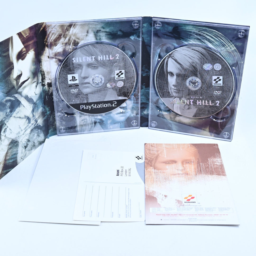 Silent Hill 2 - Sony Playstation 2 / PS2 Game + Manual - PAL - MINT DISC!