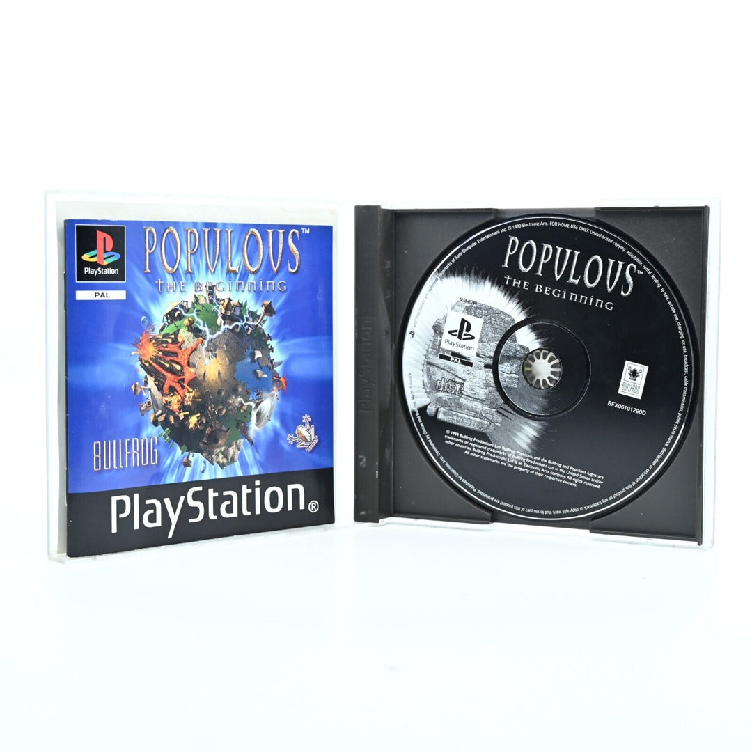 Populous The Beginning - Sony Playstation 1 / PS1 Game - PAL - MINT DISC!