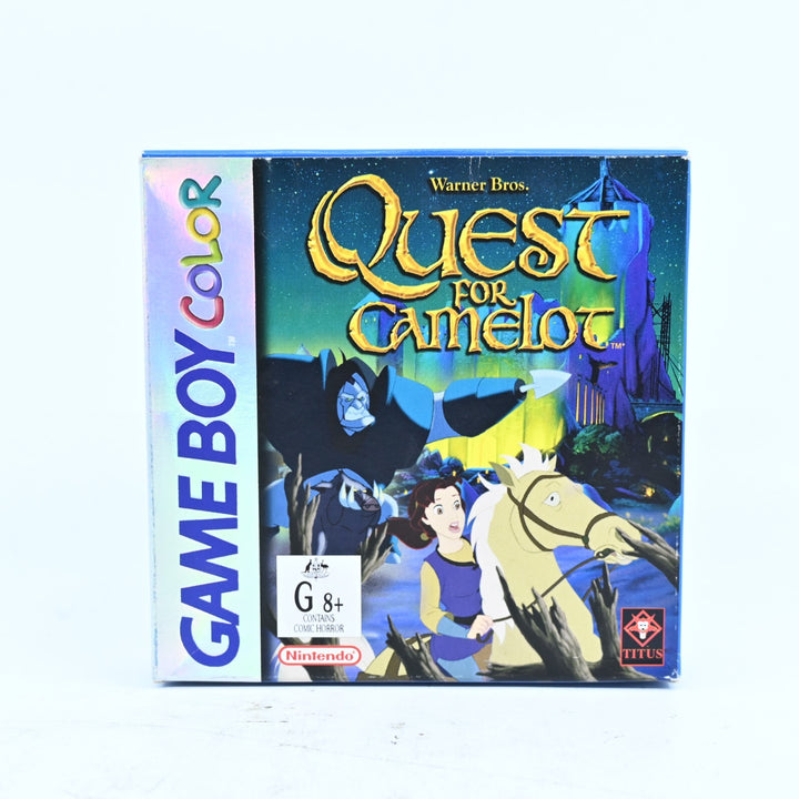Quest for Camelot - Nintendo Gameboy Color Boxed Game + Manual - PAL