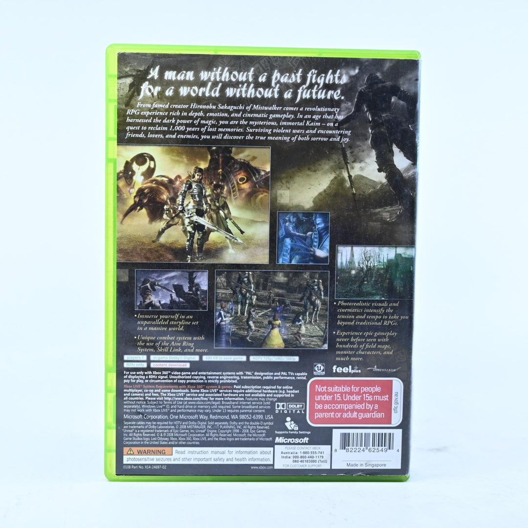 Lost Odyssey - Xbox 360 Game + Manual - PAL - MINT DISC!
