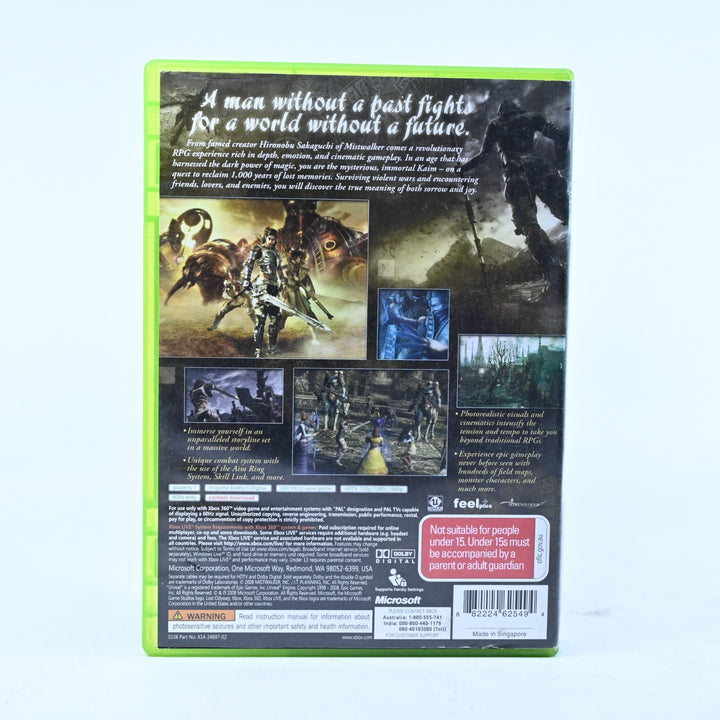 Lost Odyssey - Xbox 360 Game + Manual - PAL - MINT DISC!