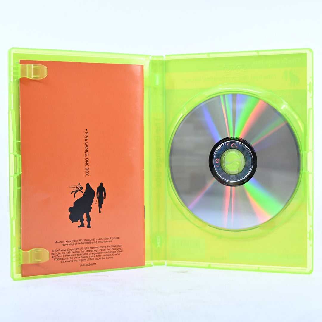 The Orange Box - Xbox 360 Game + Manual - PAL - MINT DISC!