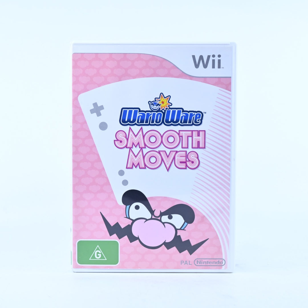 Wario Ware: Smooth Moves - Nintendo Wii Game + Manual - PAL - MINT DISC!