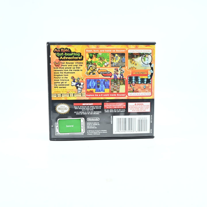 Mario & Luigi Bowsers Inside Story - Nintendo DS Game - PAL - FREE POST!
