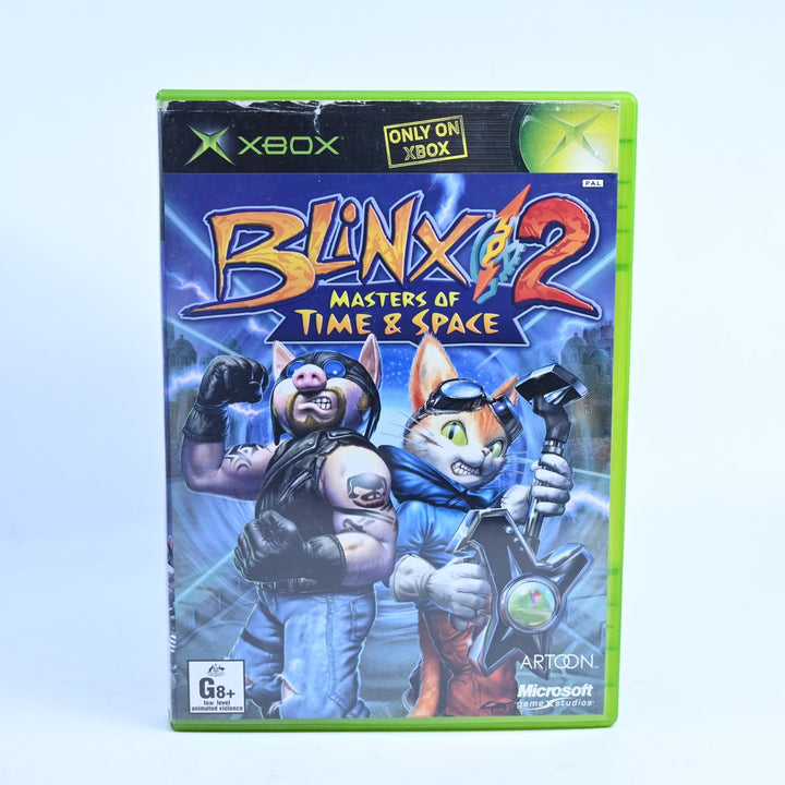Blinx 2: Masters of Time & Space - Original Xbox Game - No Manual - PAL