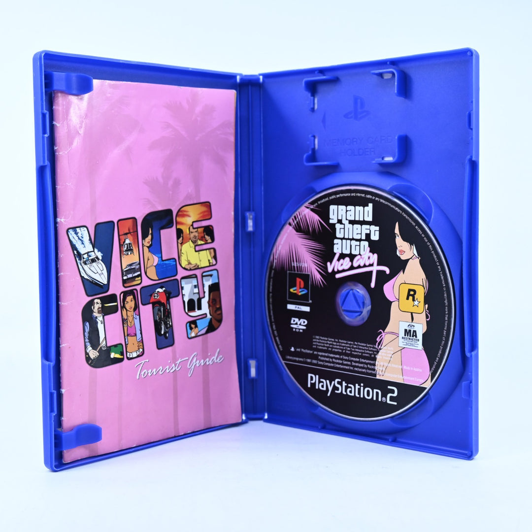 Grand Theft Auto: Vice City - Sony Playstation 2 / PS2 Game + Manual - No Map