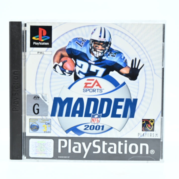 Madden 2001 - Sony Playstation 1 / PS1 Game - PAL - MINT DISC!