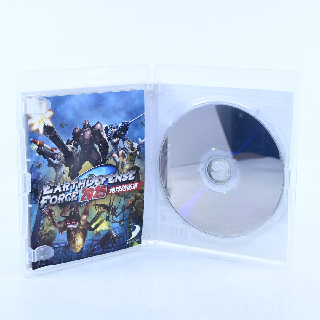 Earth Defense Force 2025 - Sony Playstation 3 / PS3 Game + Manual - MINT DISC!