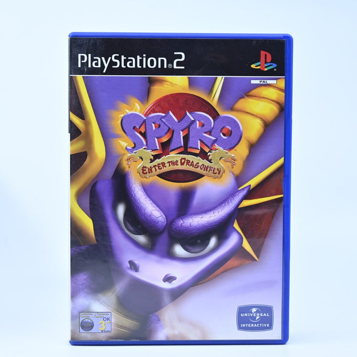 Spyro: Enter the Dragonfly - Sony Playstation 2 / PS2 Game + Manual - PAL