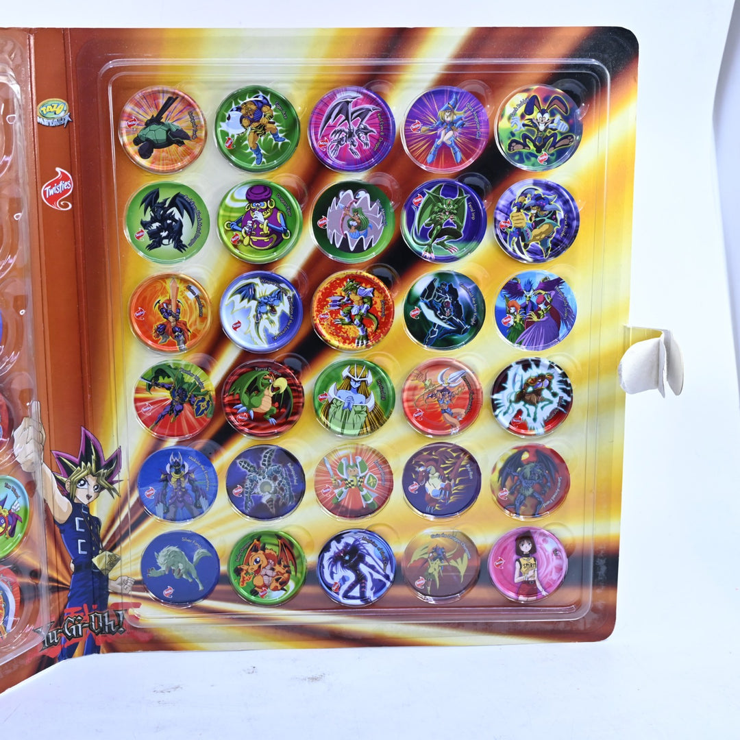 Yu-Gi-Oh! Tazo Metalix Collectors Album - Large - 31 Tazos - Toy