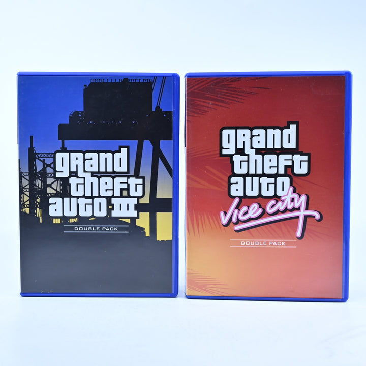 Grand Theft Auto Double Pack - Sony Playstation 2 / PS2 Game + Manual - PAL