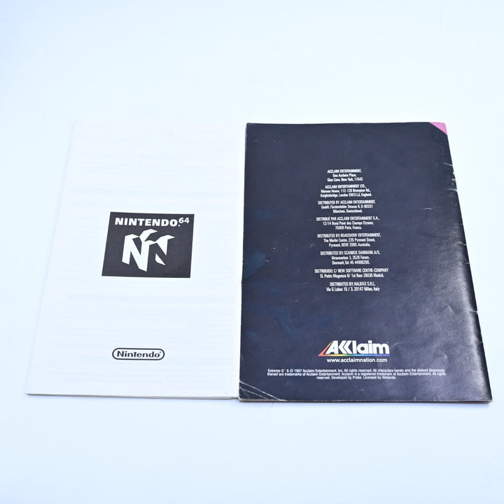 Extreme-G - N64 / Nintendo 64 Boxed Game - PAL - FREE POST!