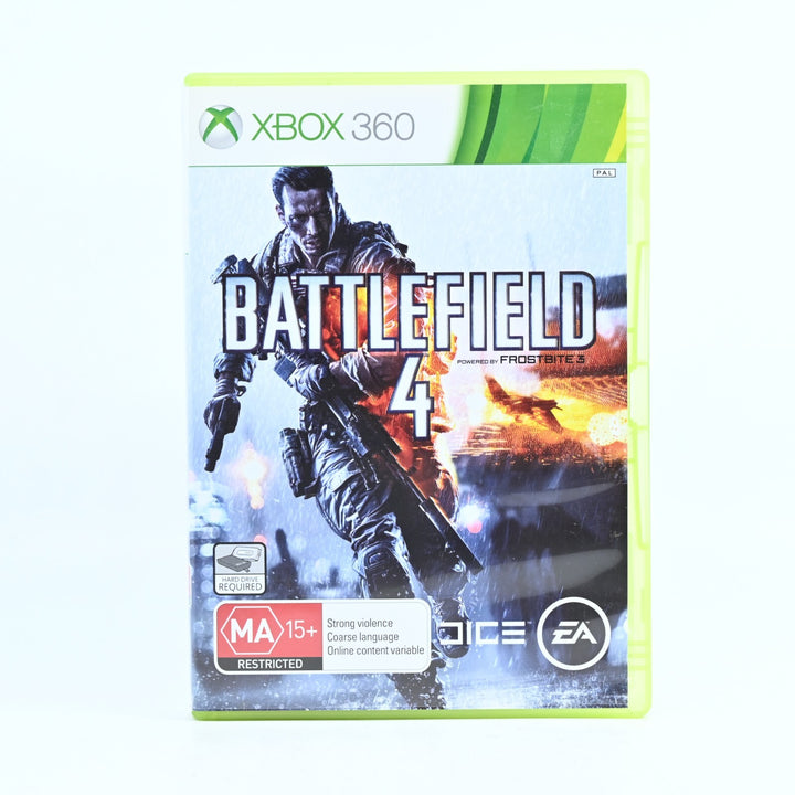 Battlefield 4 - Xbox 360 Game + Manual - PAL - MINT DISC!