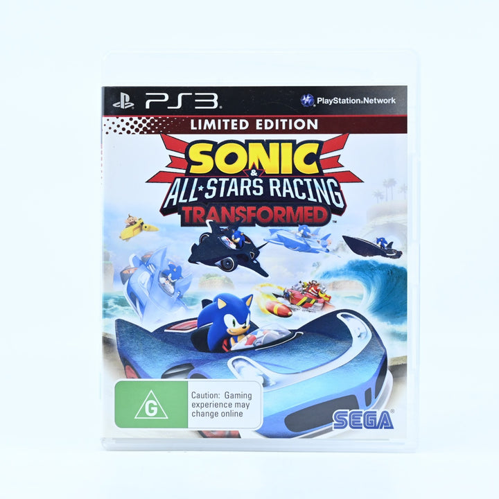 Sonic & All-Stars Racing Transformed Limited Edition - PS3 Game + Manual