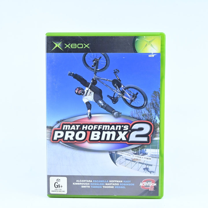 Mat Hoffman's Pro BMX 2 - Original Xbox Game + Manual - PAL - MINT DISC!