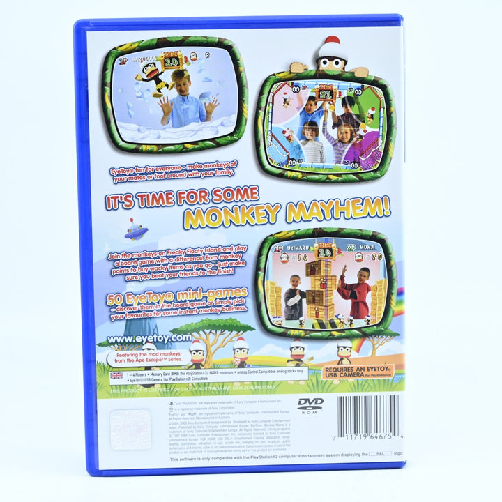 EyeToy Monkey Mania - Sony Playstation 2 / PS2 Game + Manual - PAL - FREE POST!