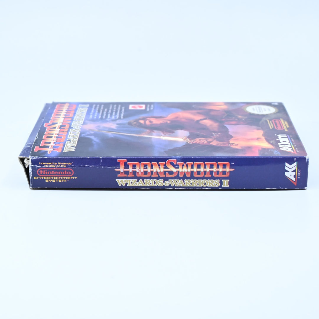 Iron Sword: Wizards &amp; Warriors II - NES Boxed Game - PAL - FREE POST!