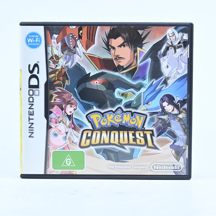 Pokemon Conquest - Nintendo DS Game - PAL + Manual - FREE POST!