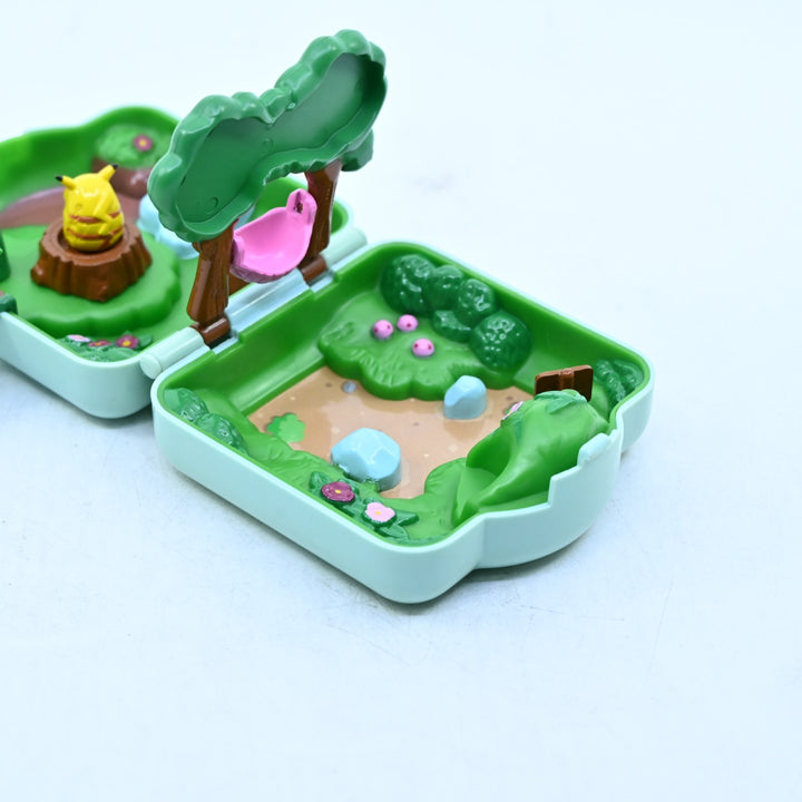 Viridian Forest - Vintage 1997 Polly Pocket Play Set - Pikachu & Oddish - Toy