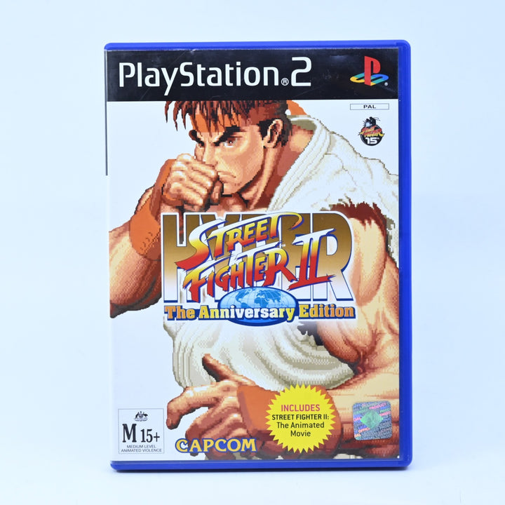 Hyper Street Fighter II: The Anniversary Edition - PS2 Game + Manual - PAL