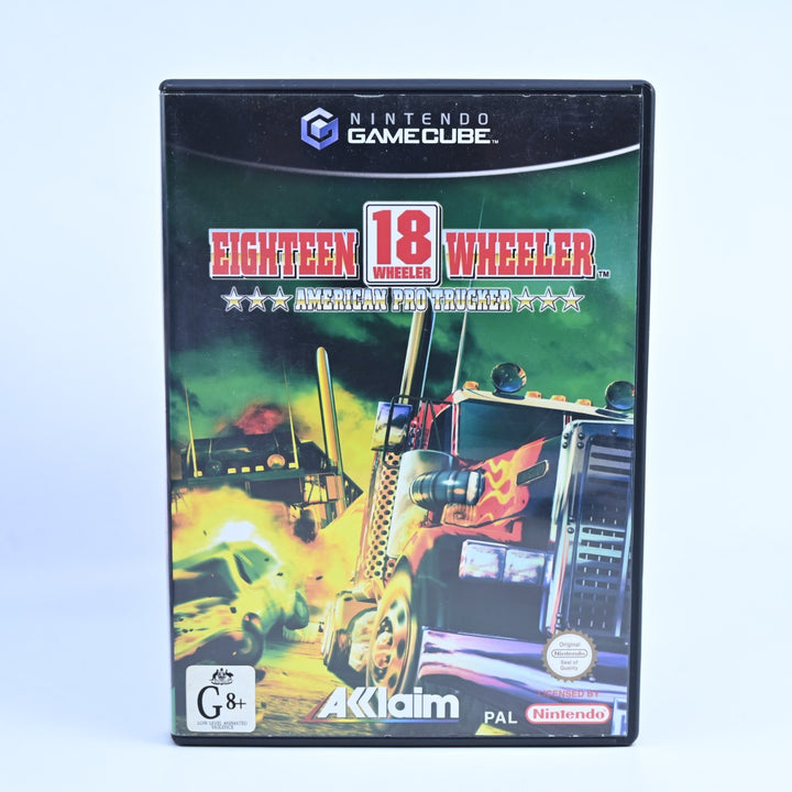Eighteen Wheeler: American Pro Trucker - Nintendo Gamecube Game + Manual - PAL