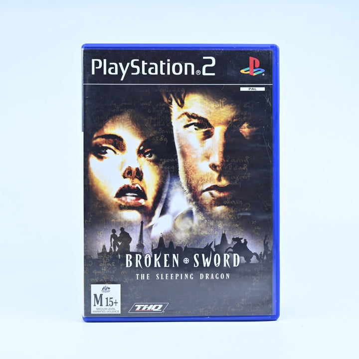 Broken Sword: The Sleeping Dragon - Sony Playstation 2 / PS2 Game - No Manual